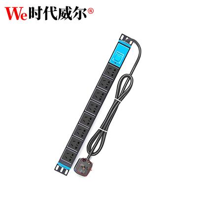 机柜专用PDU 铝合金八孔